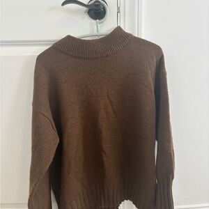 Cozy Brown Sweater